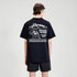 Ellesse tshirt for man אלס חולצה טישרט אוברסייז בצבע שחור לגבר